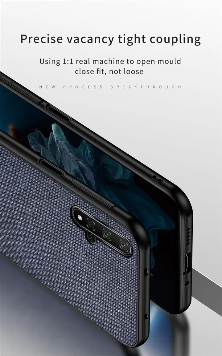 Чехол из хлопковой ткани для huawei Honor 20 Lite Pro 20I Retra, силиконовая ткань, задняя крышка Honor 20 Lite, чехол Honor20 Lite, чехол s 20 Lite