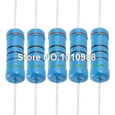 

100pcs Through Hole Metal Film Resistor 560 Ohm 3W 1%
