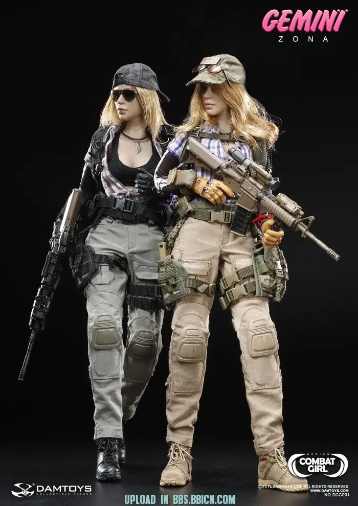 Модель 1/6 года: Боевая девушка Gemini DCG001 Zona DCG002 Vicky коллекционная фигурка новая
