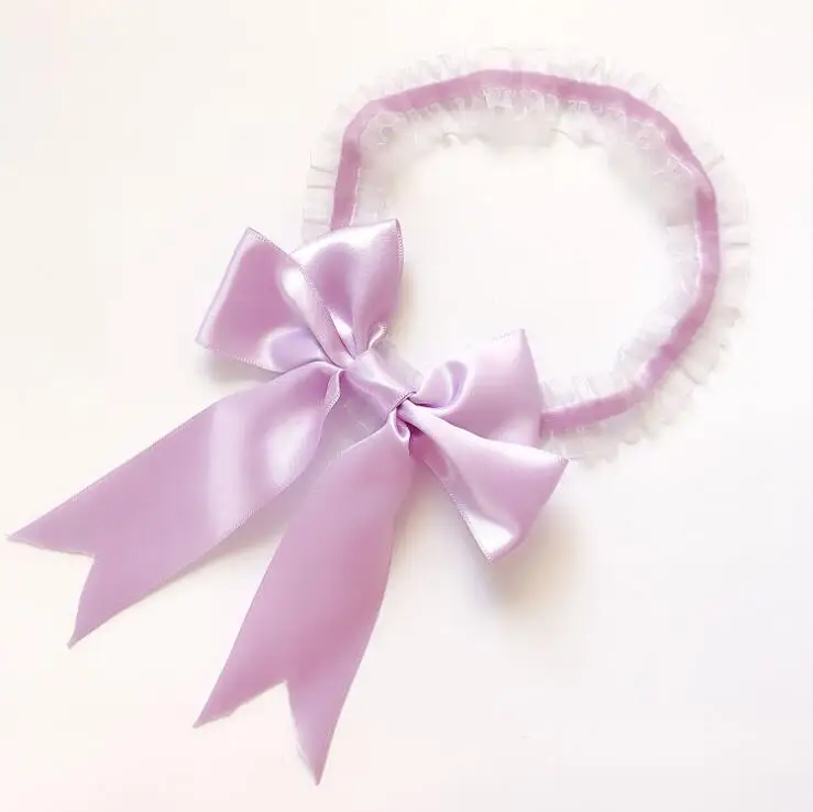 Light purple Сексуальный кружевной с бантом Набор подвязок для невесты Свадебные аксессуары Пояс для ног Женский Белый Розовый Синий Зеленый - Цвет: Light purple