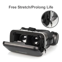 100 original vr shinecon 6 0 virtual reality goggles 120 fov 3d glasses google cardboard with headset stereo box for smartphone