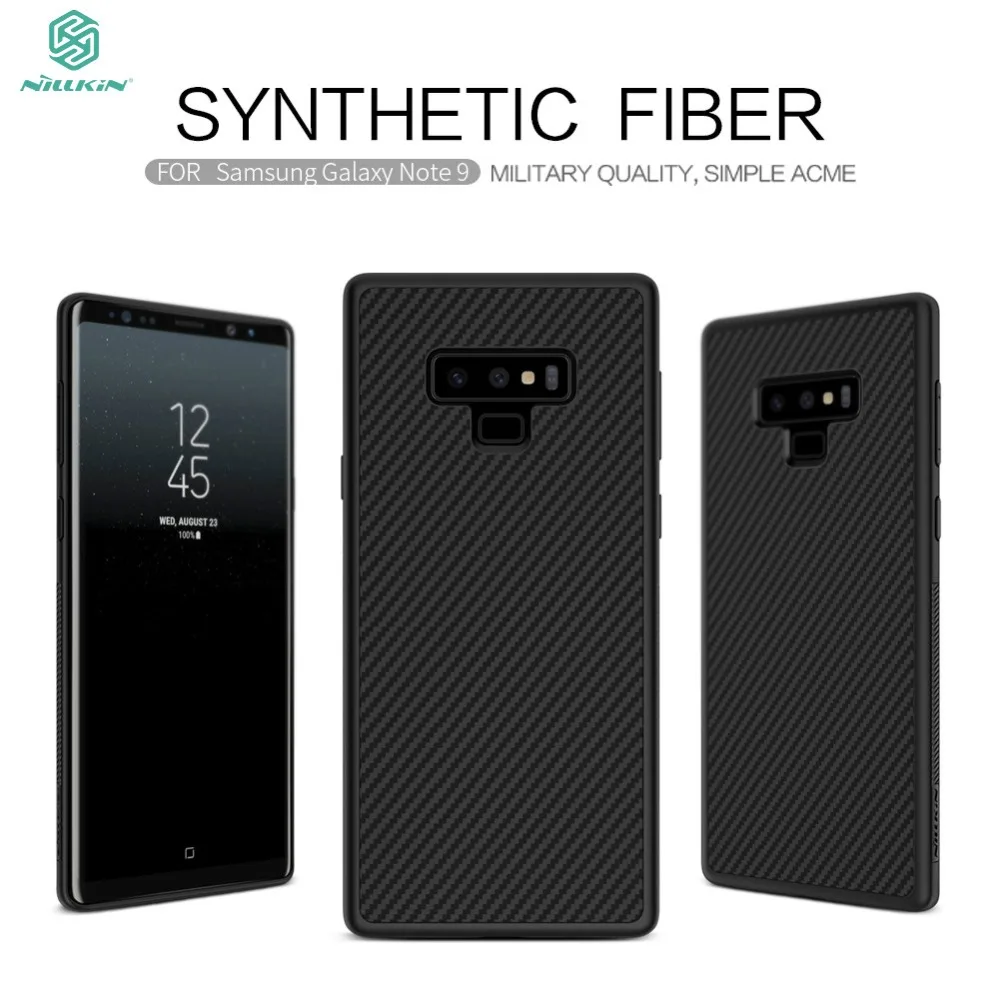 Чехол NILLKIN из синтетического волокна для Samsung Galaxy Note 9 роскошный тонкий