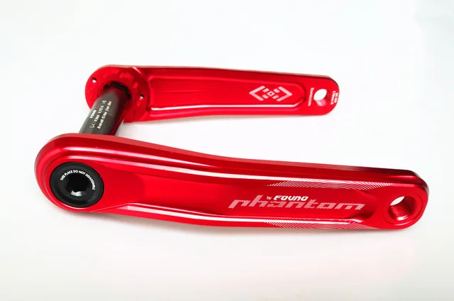 Red Fovno GXP велосипедный шатун MountainMTB велосипед диаметра окружности болтов(алюминиевый сплав шатунный палец для велосипеда из алюминиевого сплава Кривошип велосипеда запчасти - Цвет: Red
