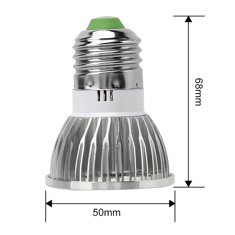 ZjRight Full spectrum E27 Led aluminum plant grow light bulb indoor garden flower fruit veg greenhouse tent box |