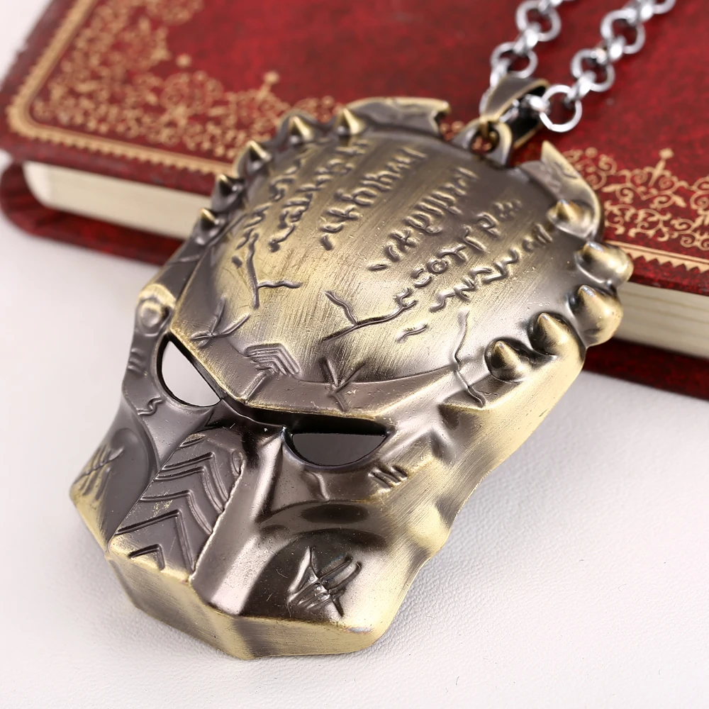 J Store аниме AVP инопланетянин Хищник ужас робот голова искусственная цепь