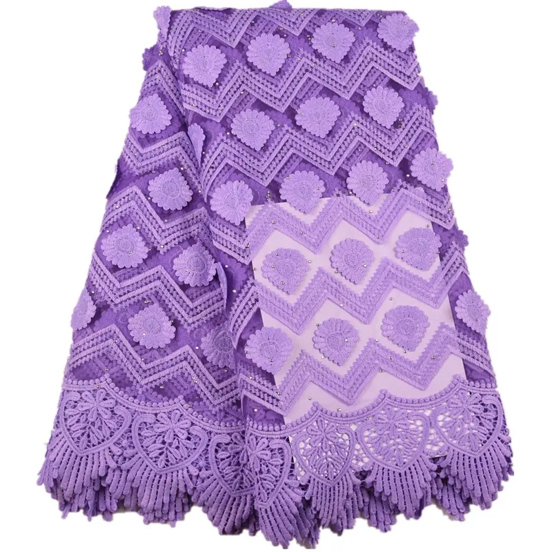 Красное вино африканская кружевная ткань высокого качества Кружевная