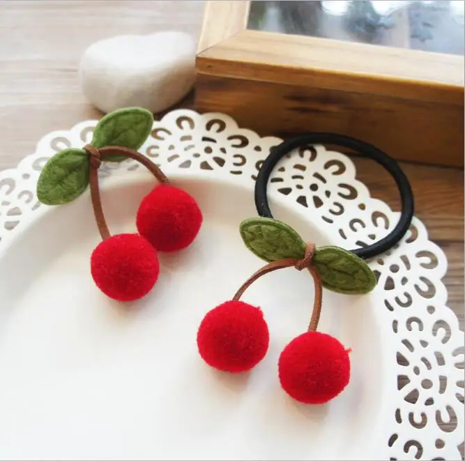 

5 pcs/lot Fashion Lovely Cherry Butterfly Hair Ornaments Women Girls Hairpin Word Hair Clip Folder Jewelry Headdress