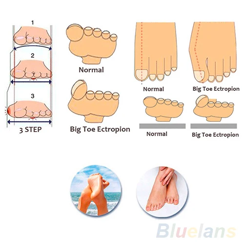 1 пара силиконовых защитных подушек для пальцев ног 2MF1 | Красота и здоровье
