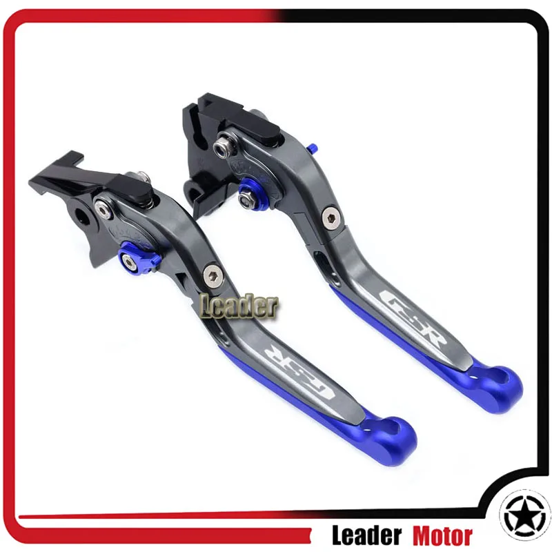 P Для SUZUKI GSR 400 2008-2012 GSR 600 2006-2011 GSR 750 2011- Мотоциклетные аксессуары Складные Выдвижные сцепные рычаги - Цвет: P