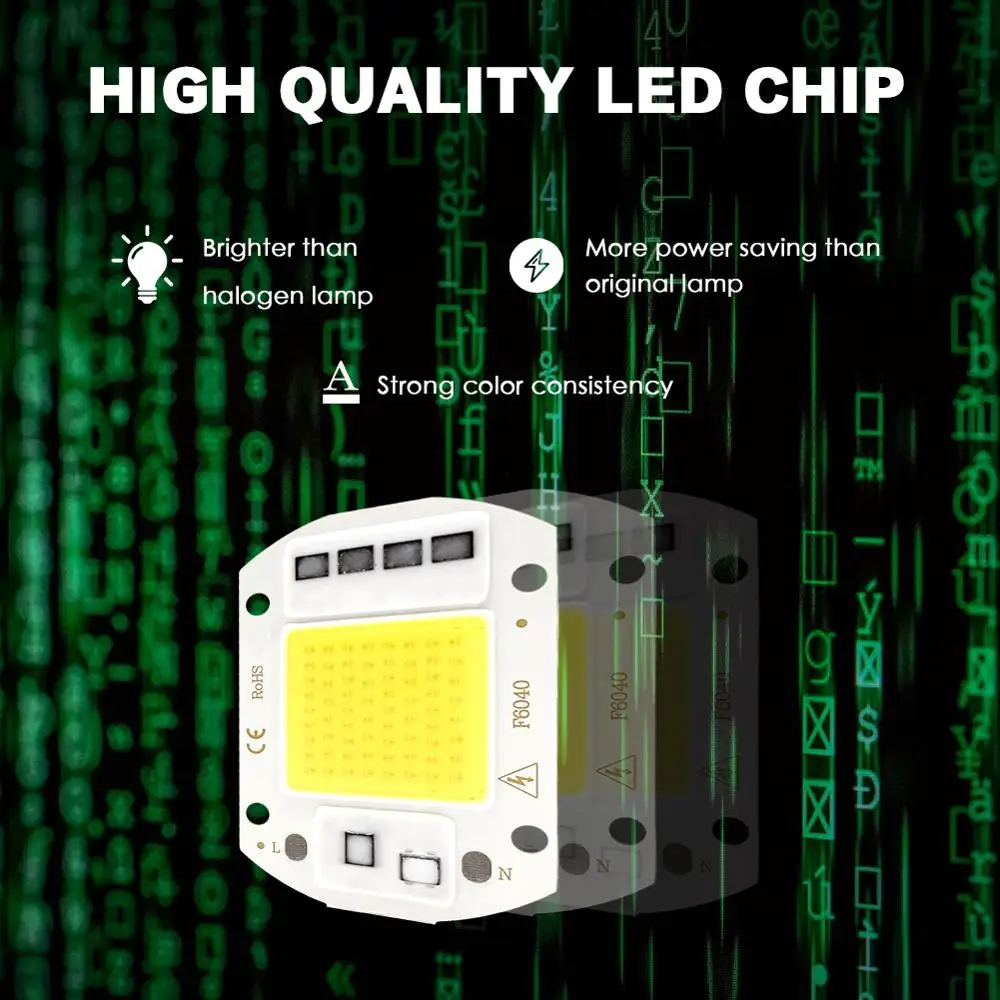 Светодиодная лампа с COB чипом встроенная 3 Вт 5 7 10 20 30 50 100 150 220 В 110 Y32 Smart IC Bead без