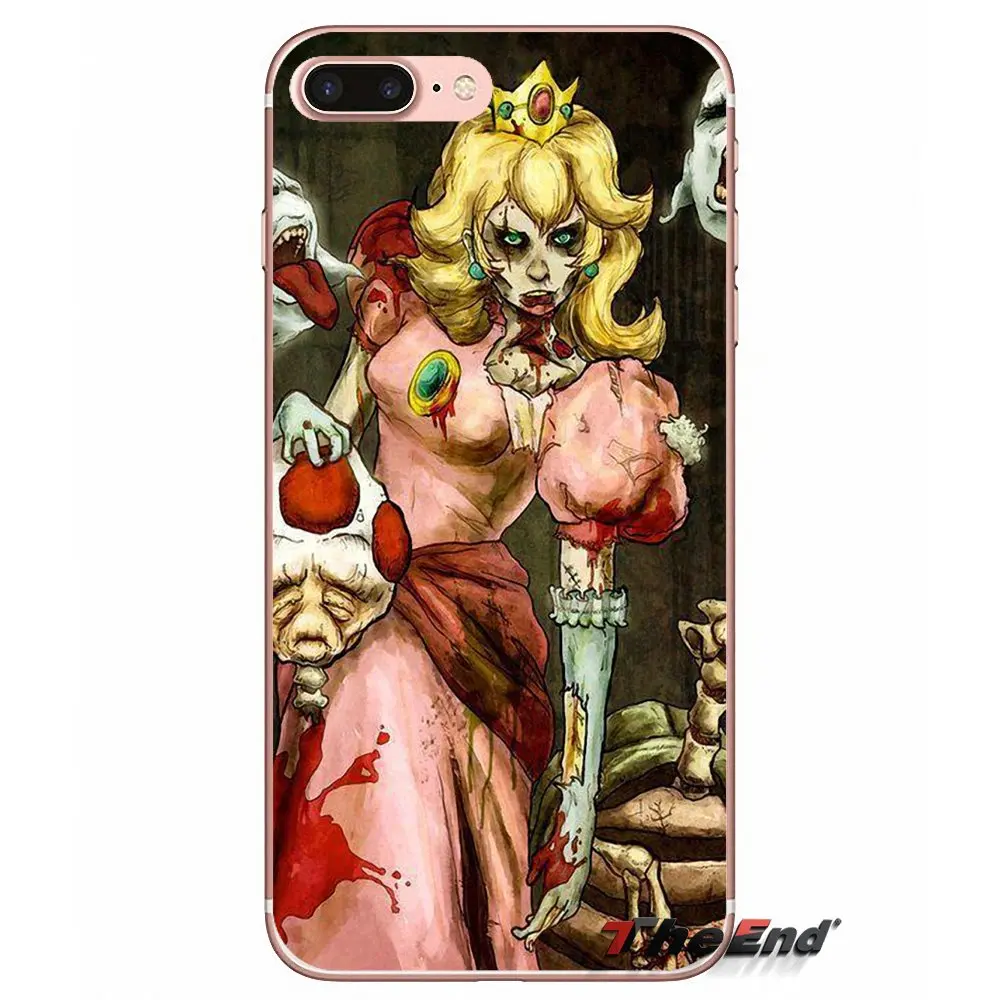 Мягкий чехол для телефона Sony Xperia Z Z1 Z2 Z3 Z5 compact M2 M4 M5 E3 T3 XA Aqua LG G4 G5 G3 G2 Mini Tattoo Princess Zombies