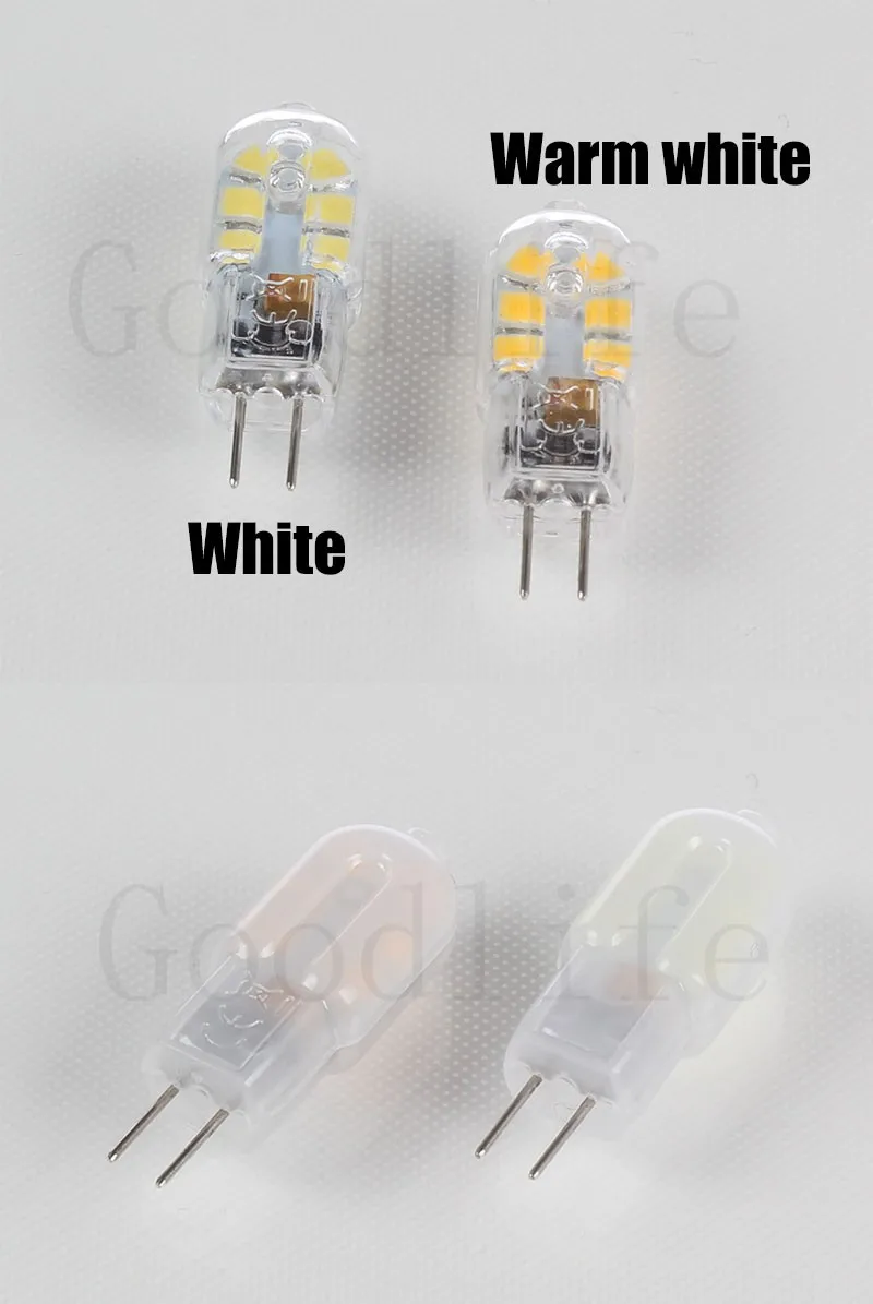 5 шт. AC220V/DC12V Mini G4 Светодиодный светильник 2 Вт SMD2835 лампада светодиодный G4 лампа молочно-прозрачная крышка Замена галогенного G4 кристаллического прожектора
