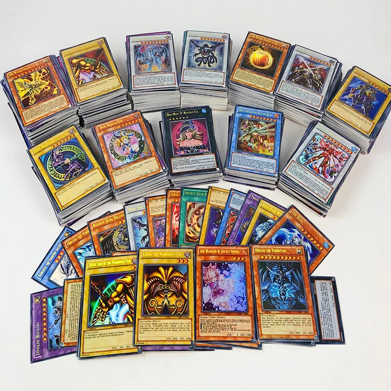 288 шт./компл. Yu Gi Oh Коллекция игр карты Yugioh фигурки игрушки английская
