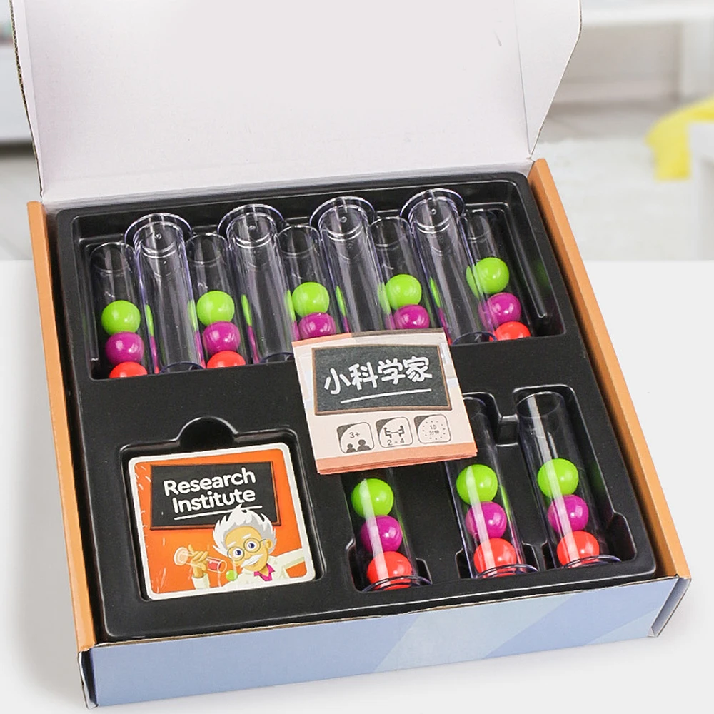 Учёные логическое мышление настольные игры 2-4 игроков семейная игра для детей с