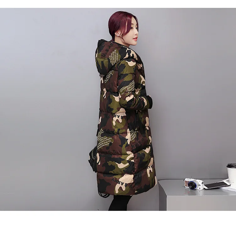 Новинка Брендовые женские зимние куртки пальто из 90% хлопка очень теплые