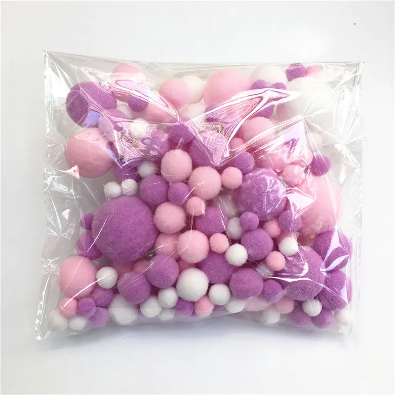 Mix C3 C16 C26 20 г мульти размер смешанные цвета помпон мех ремесло DIY мягкие помпоны бальное свадебное украшение/клей на ткани аксессуары от 8 мм до 30 мм - Цвет: Mix C3 C16 C26