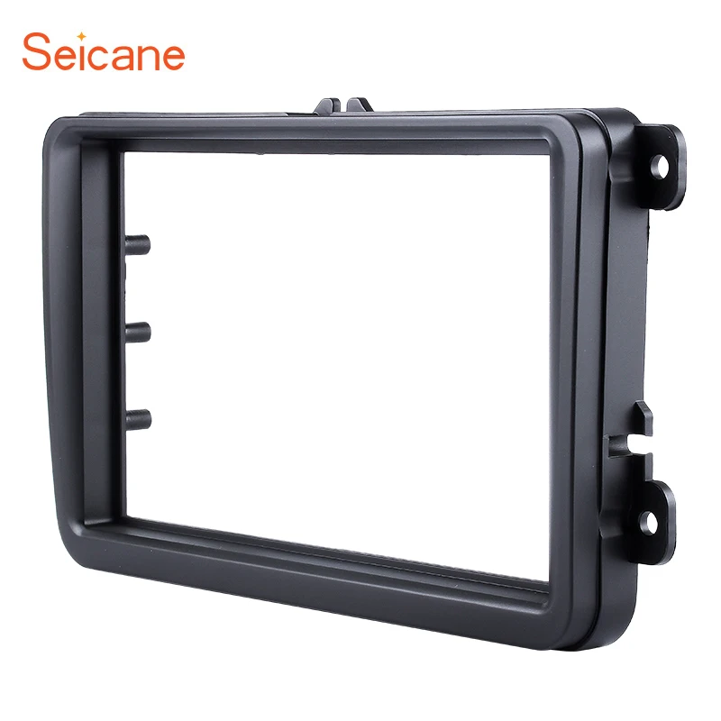 

Seicane 2Din 173*98/178*100/178*102mm Car Stereo Fascia for VW Touran Passat Golf Tiguan T5 DVD Frame Panel Dash Mount Trim Kit