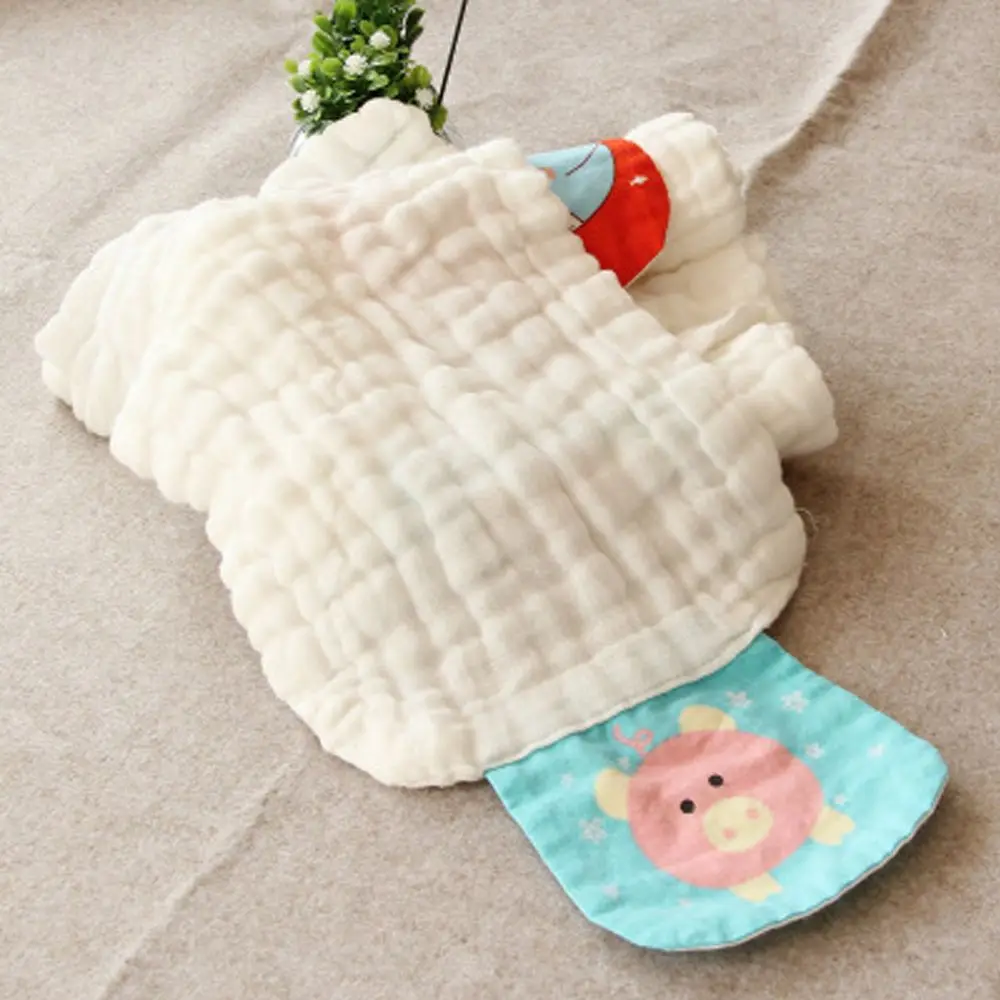 6 слойное милое детское полотенце от пота мягкая ткань для вытирания спины