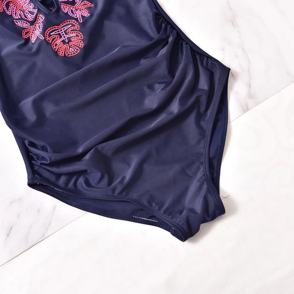 

MUQGEW Maternity Bikini For Women Tube Top print Bikini Swimwear for Pregnant Summer One Piece Swimsuit Bathing Suit Beachwear