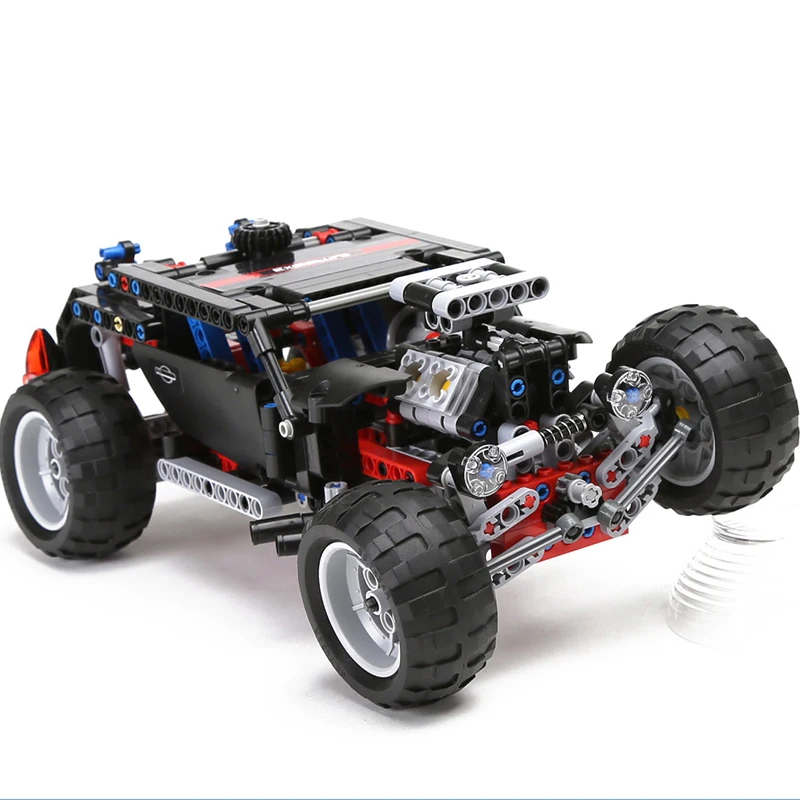SUV Racing Car Model Building Block Eductional Toy DIY Brick 7ron 3341 Extreme Cruiser Compatible With Legoing Technic8081 | Игрушки и