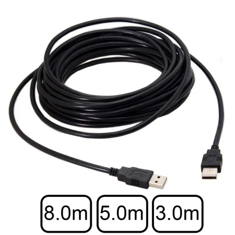 Экранированный USB кабель 2 0 длиной 3 м 5 8 передачи данных типа А Папа папа для