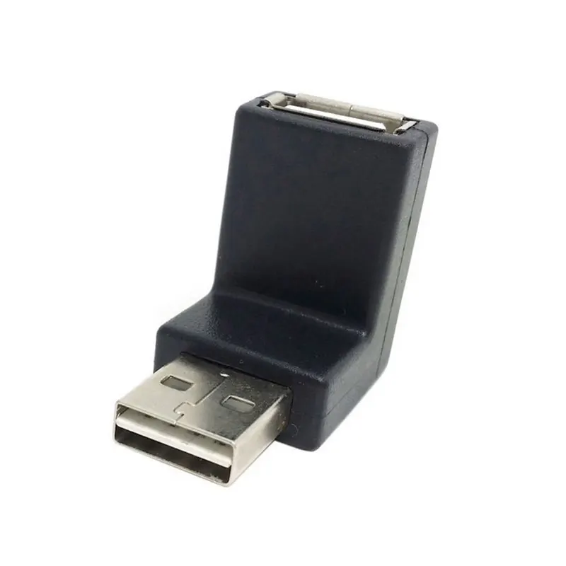 Новый переходник Удлинитель USB 2 0 типа А Папа мама вниз и вверх под углом 90