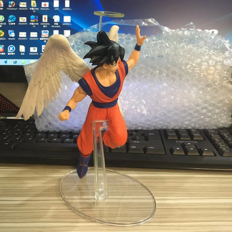 Японские фигурки Аниме игрушечные Dragon Ball Z фигурка Ангела Сон Гоку Фигурки ПВХ