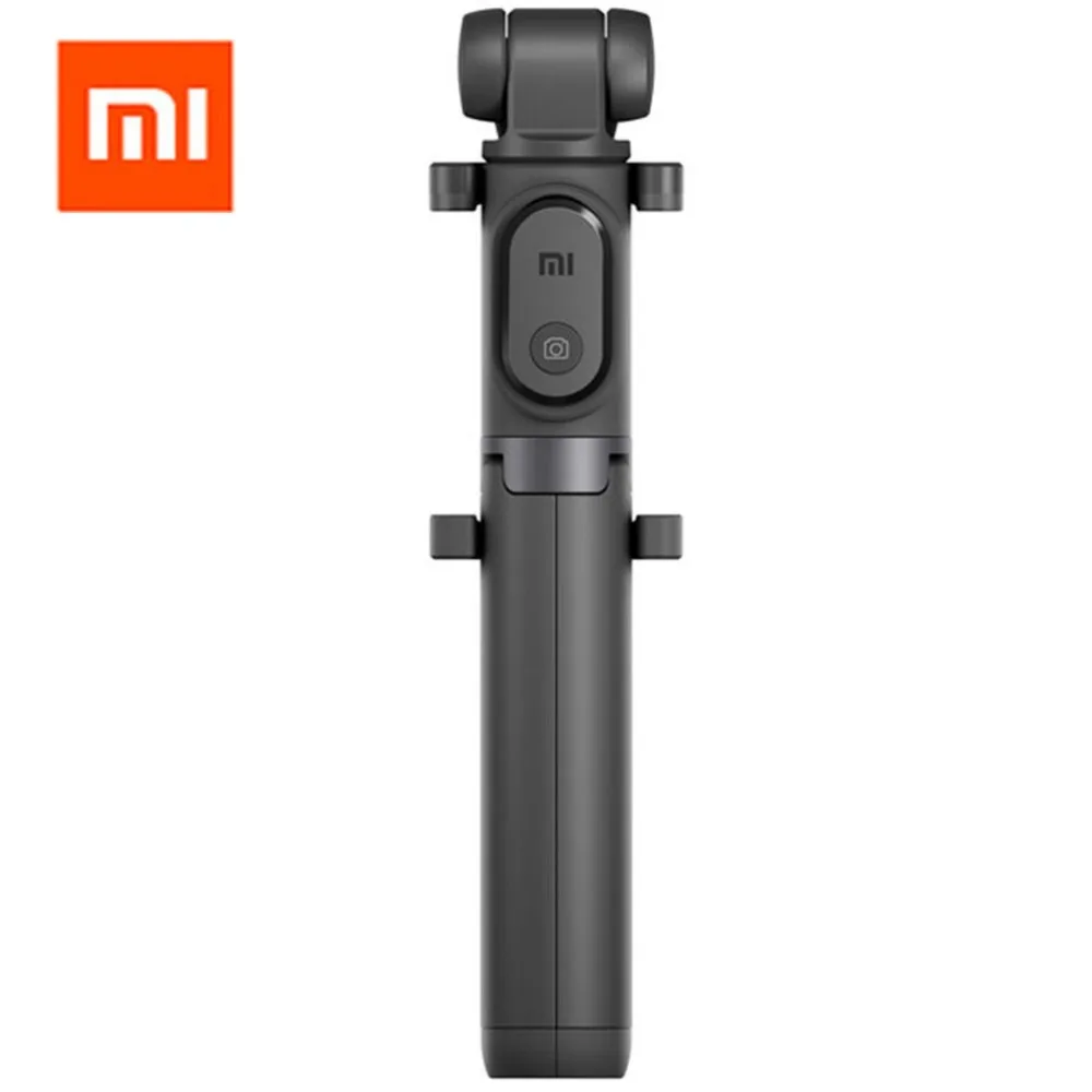 Bluetooth Black Xiaomi селфи палка для телефона Bluetooth мини штатив селфи с беспроводным пультом дистанционного спуска затвора для iPhone samsung Android - Цвет: Bluetooth Black
