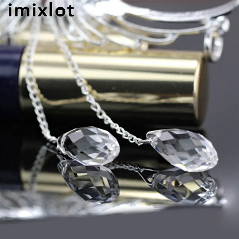 Imixlot 1 пара крылья ангела Кристальные посеребренные клипсы для ушей серьги женщин