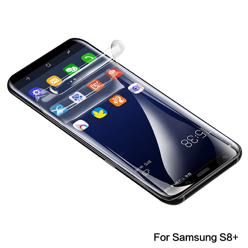 Протектор экрана SmartDevil для samsung galaxy S9 S8 3D полное покрытие HD Прозрачная Гидрогелевая пленка для samsung S9 S8 Plus galaxy S7 edge
