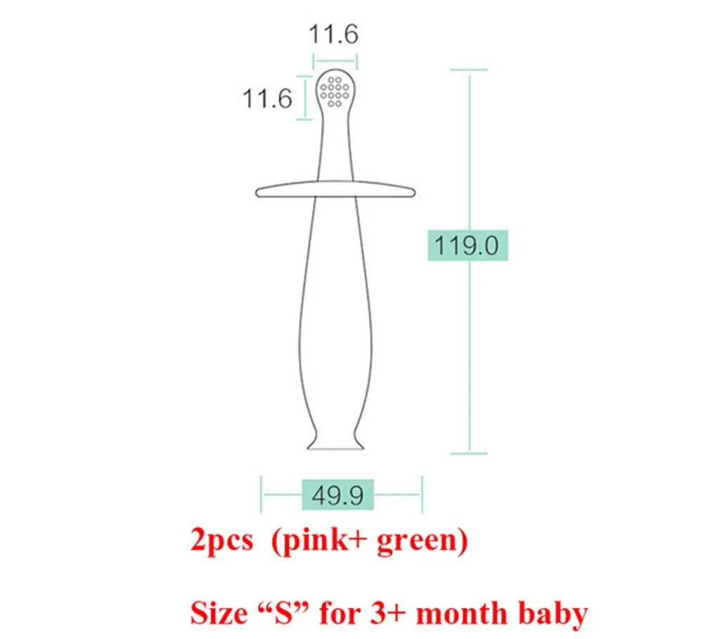 Xiaomi Kola Mama Kids Детские силиконовые защитные десны износостойкие высокотемпературные соска