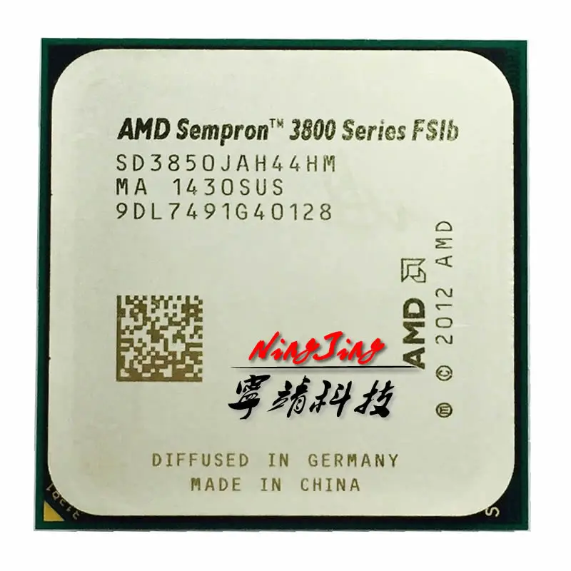 Процессор AMD Sempron 3850 1,3 ГГц четырехъядерный процессор SD3850JAH44HM Socket AM1