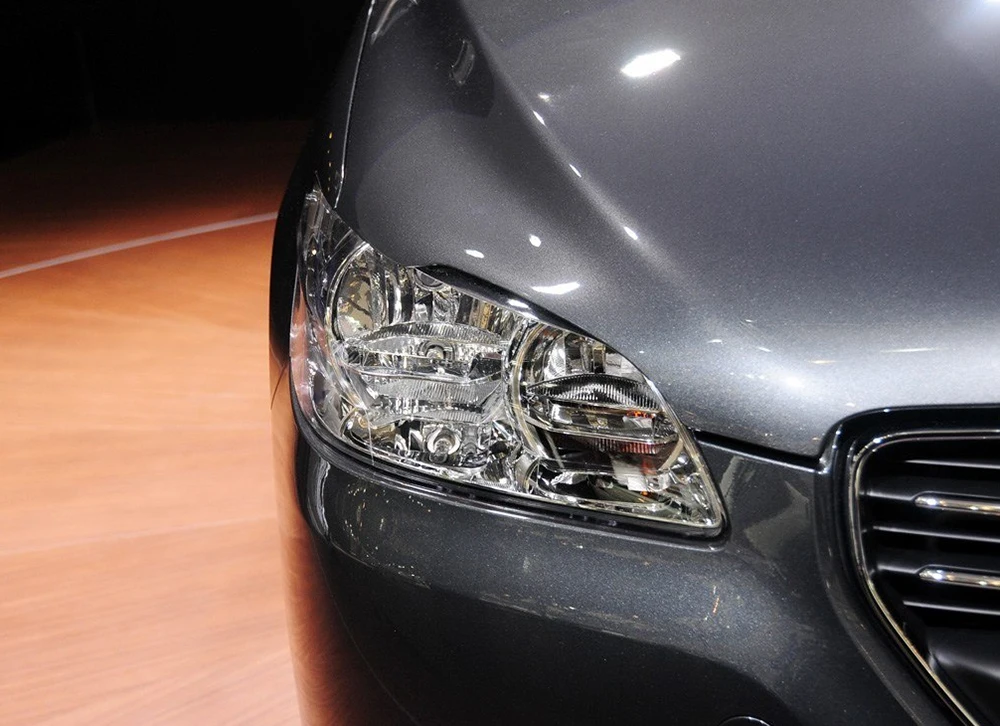 Для peugeot 301 фар автомобиля фары прозрачные линзы автомобильный брелок крышка