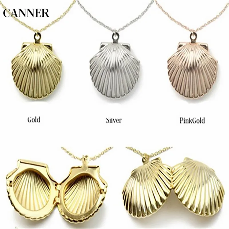 Ожерелье с русалкой Canner Little Sea Shell ожерелье розовое золото серебро | Украшения и
