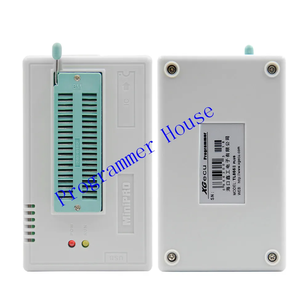 XGECU 100% подлинный V10.37 TL866II Plus TL866A программатор EEPROM PIC AVR BIOS USB Универсальный + кабель