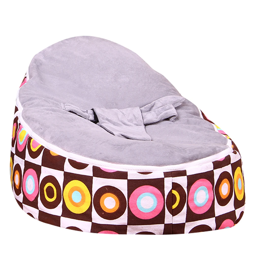 Кресло мешок с принтом Levmoon детская кровать для сна портативное складное детское