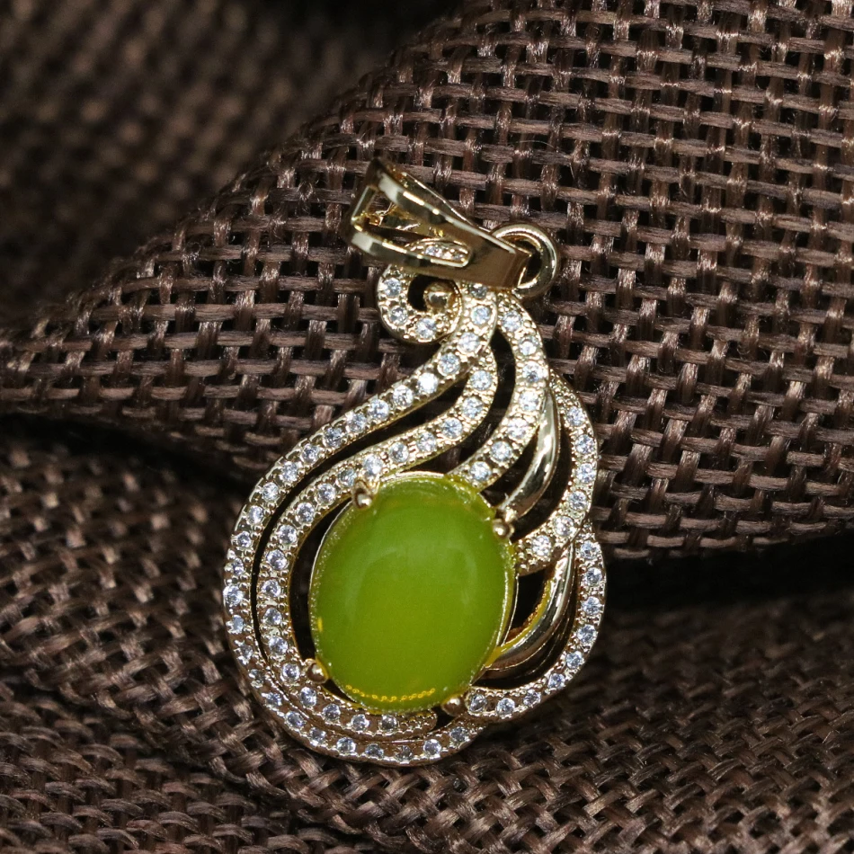 Винтажная имитация желтой смолы пчелиный воск женский Королевский кулон lvory