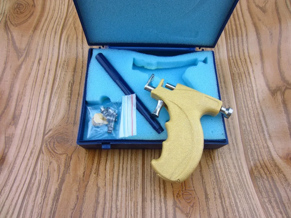 Бесплатная доставка ювелирный инструмент для Перцовки ушей пистолет сверления