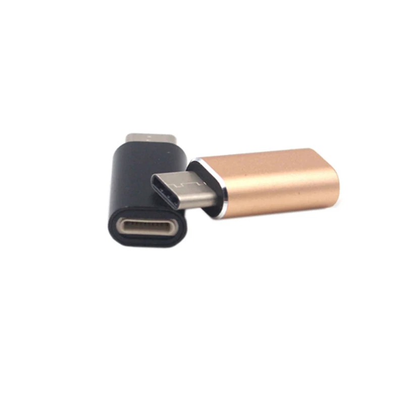 For Lightning Female to Type-C USB-C Male Charger Cable Adapter Charging Type-C Aluminium Alloy Converter For Xiaomi Huawei Vivo