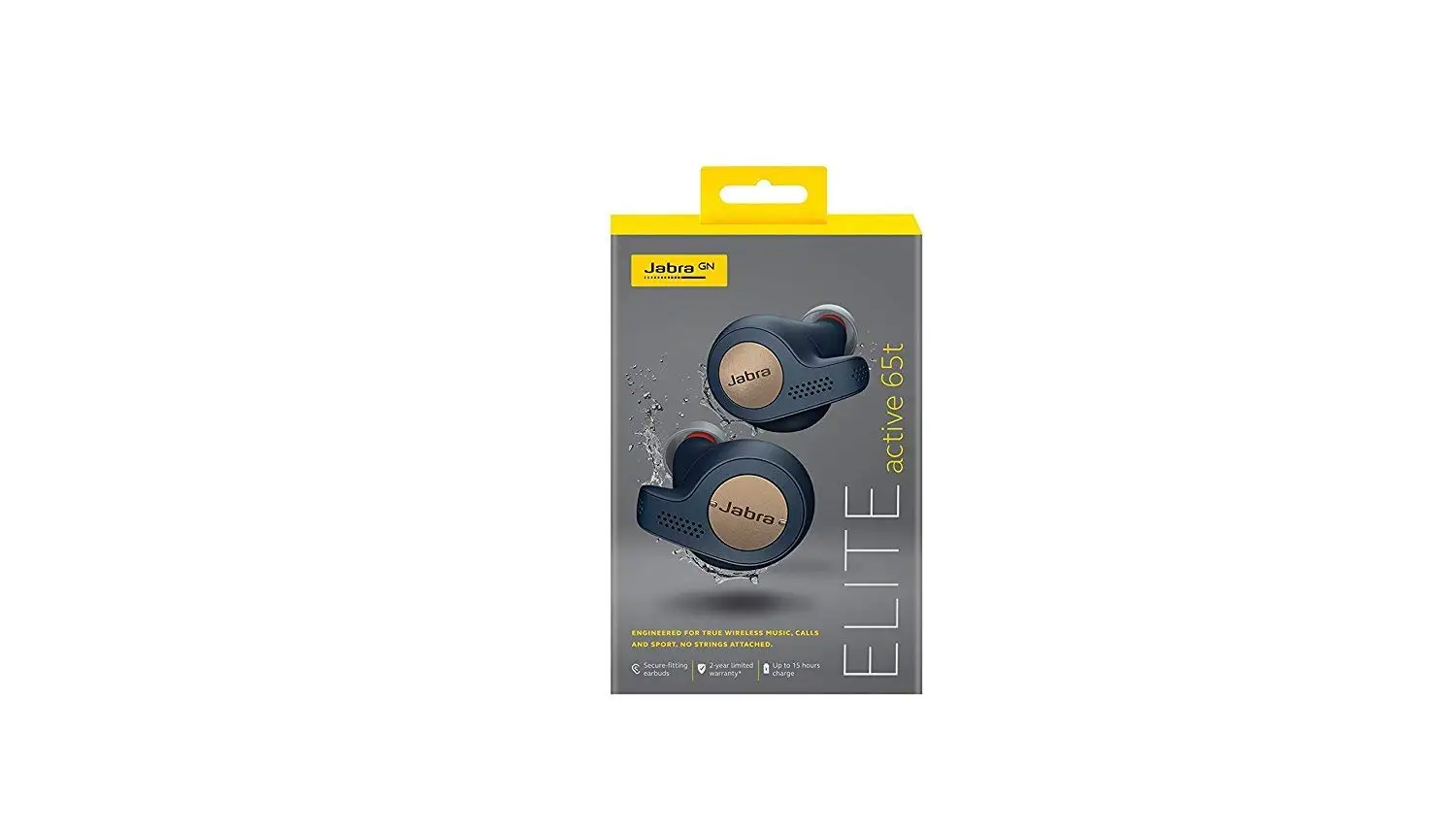 Jabra Elite Active 65 t Alexa Enabled настоящие Беспроводные спортивные наушники с зарядным чехлом