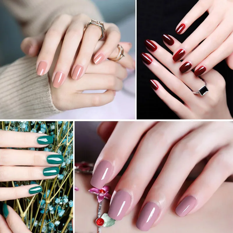 

MIZHSE Gel Nail Polish Set Semi Permanent UV Manicure Set Nail Art Off Varnish UV LED Lamp For Nails Gel Easy Handle Tools Kit