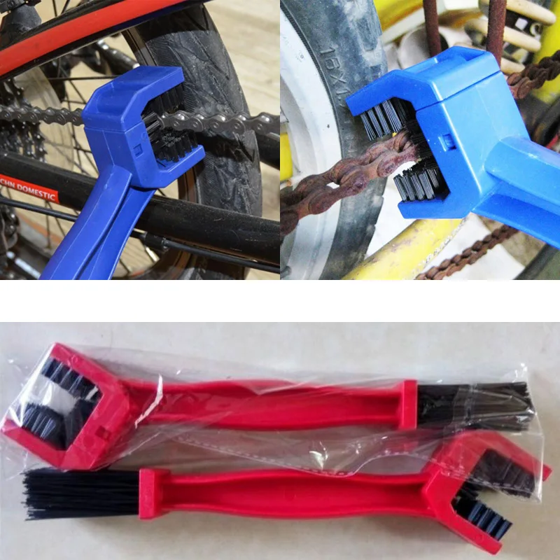 Универсальная щетка для чистки мотоцикла обслуживания цепи и велосипеда
