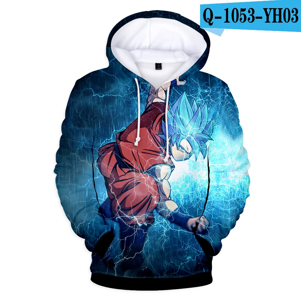 3D Hot Sale Dragon Ball Z 3D Hoodies Men/Women Harajuku Style Sweatshirt poleron Dragon Ball Anime Hoodie Pullover Streetwear - Цвет: 3D