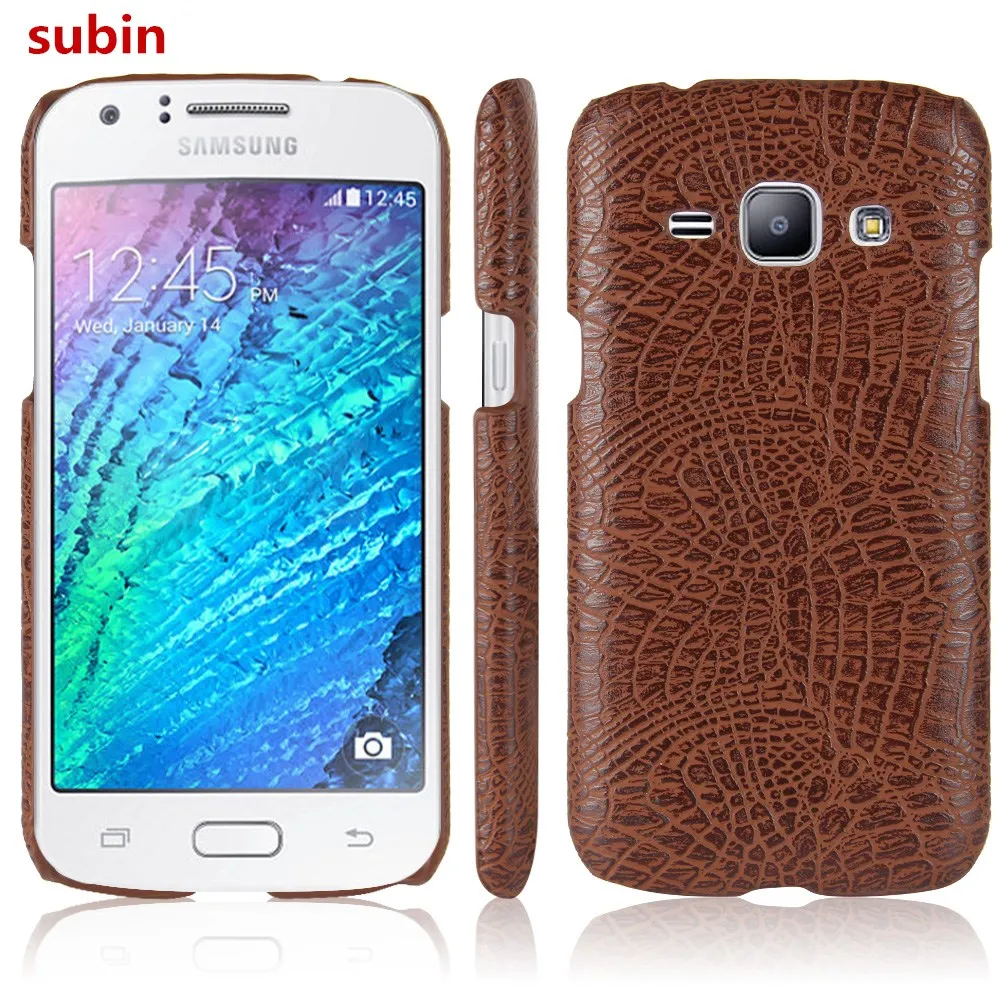 

For Samsung Galaxy J1 J100F J100FN J100H J100MU Case Retro Crocodile Skin Cover For Samsung Galaxy J1 Duos Phone Bag Case