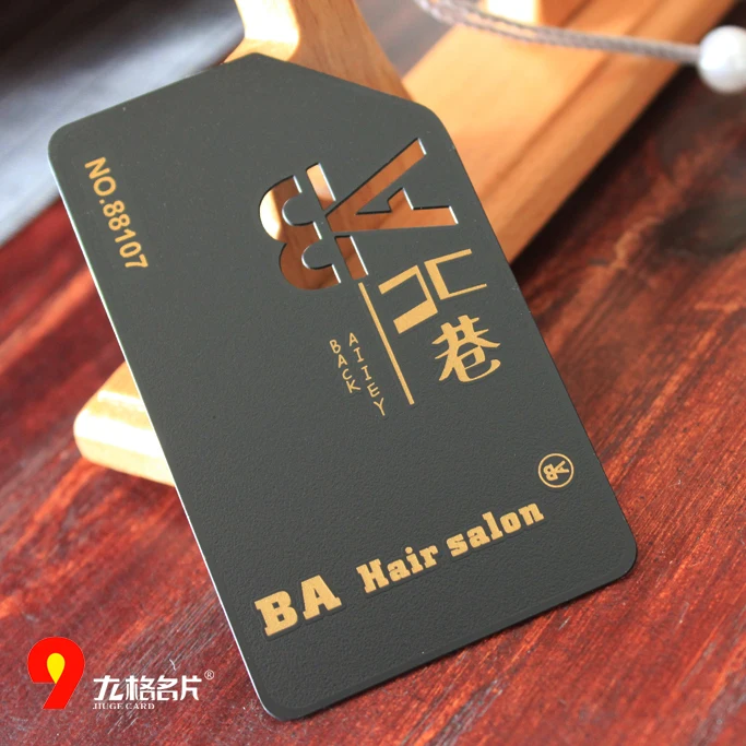 Black Metal карт VIP нержавеющая сталь матовый металл бизнес card8 | Канцтовары для офиса и