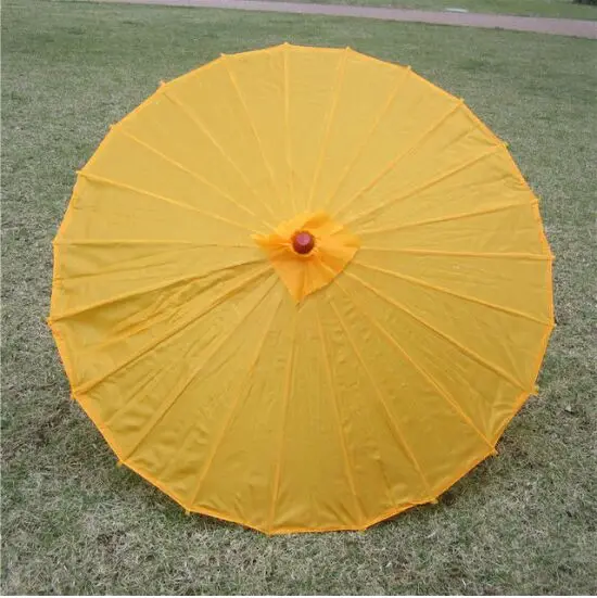 Бесплатная доставка китайский цветной тканевый зонтик белый розовый