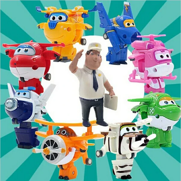 9 видов стилей роботы для детей супер крылья игрушки мини модели самолетов