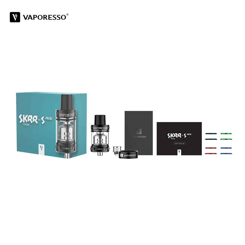 Original Vaporesso SKRR-S Mini Vape Tank 3.5ml/2ml Electronic Cigarette Atomizer For 510 Thread Box Mod VS Skrr | Электроника