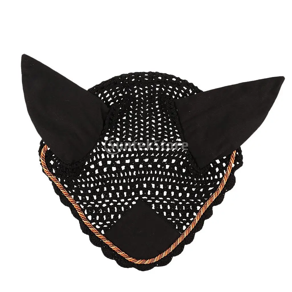 Волшебная вязаная крючком вуаль от мух дышащая хлопчатобумажная