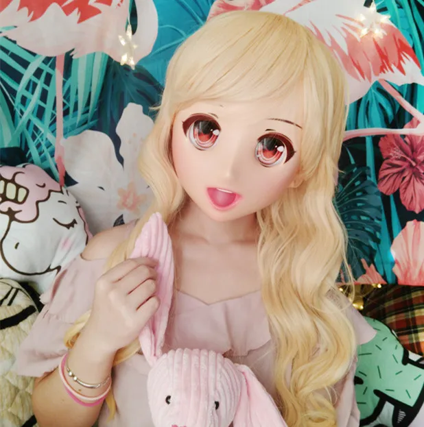 MASK13 NEW-27) реалистичные вечерние куклы для Хэллоуина BJD маска-Аниме Косплей киг аниме силиконовые маски косплей Кигуруми крест комод - Цвет: MASK13